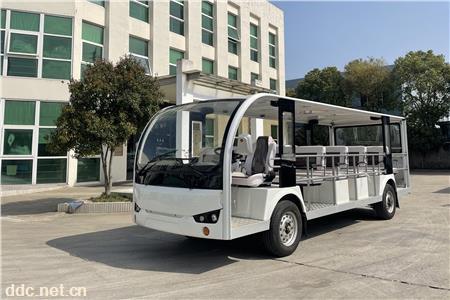  利凯士得新款23座电动观光车 不带门旅游观光车